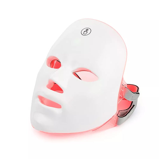 Rechargeable Facial LED Mask 7 Colors LED - Skin Rejuvenation and Face Lifting