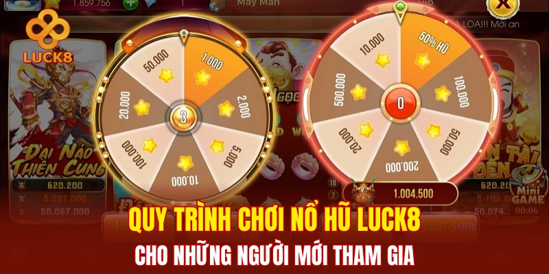 Quy trình chơi nổ hũ Luck8 cho những người mới tham gia